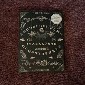 Punch Studio Black Ouija Board Lined Journal